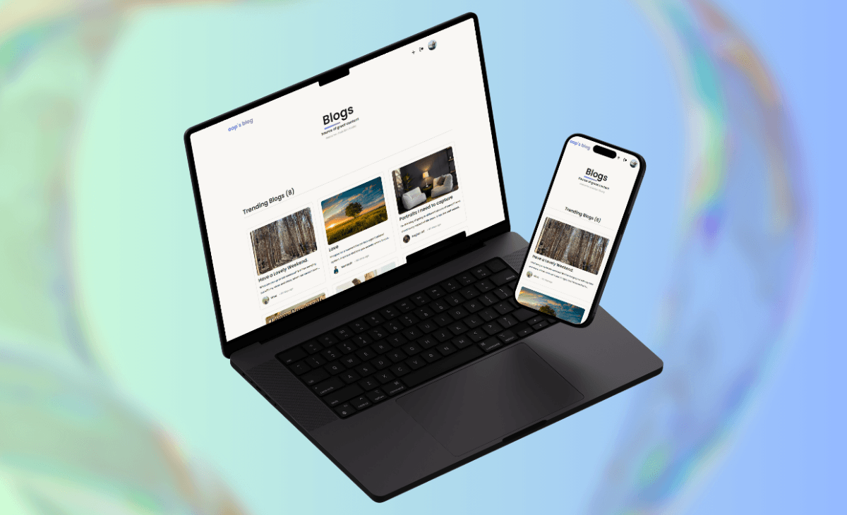 OOP's Blog App